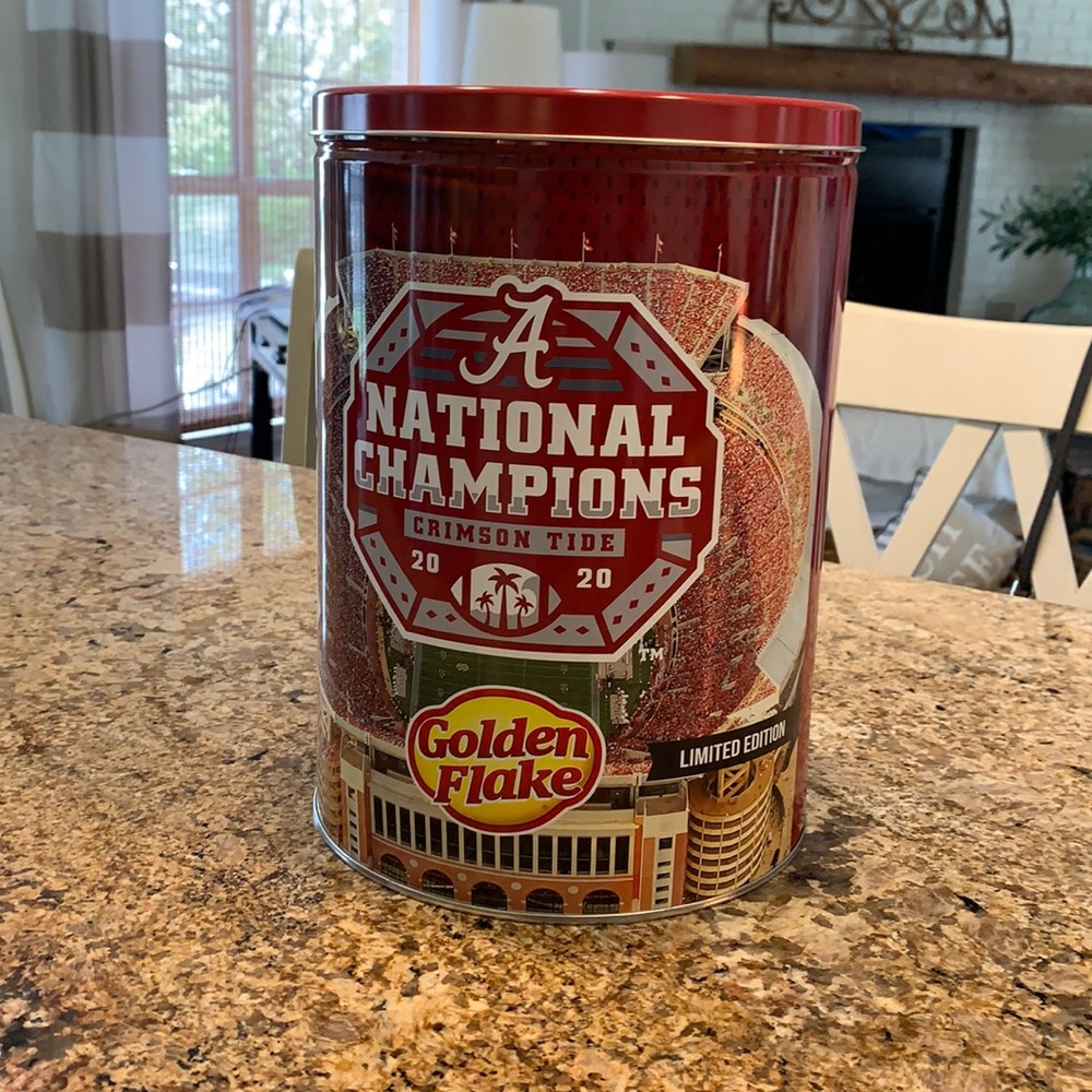 Golden Flake University of Alabama Championship Tin